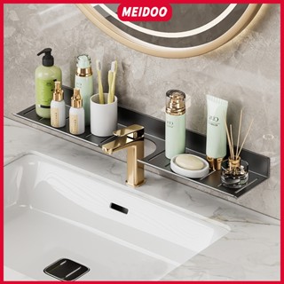MEIDOO ชั้นวางของในห้องน้ํา โต๊ะเครื่องแป้ง รูปตัว U ชั้นวาง…
