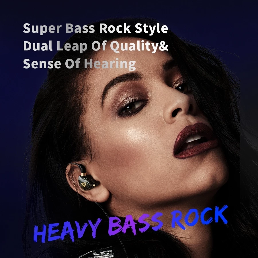 หูฟังมีสาย QKZ SK8 In-Ear Stereo 3.5 มม. พร้อมไมโครโฟน thumbnail 7