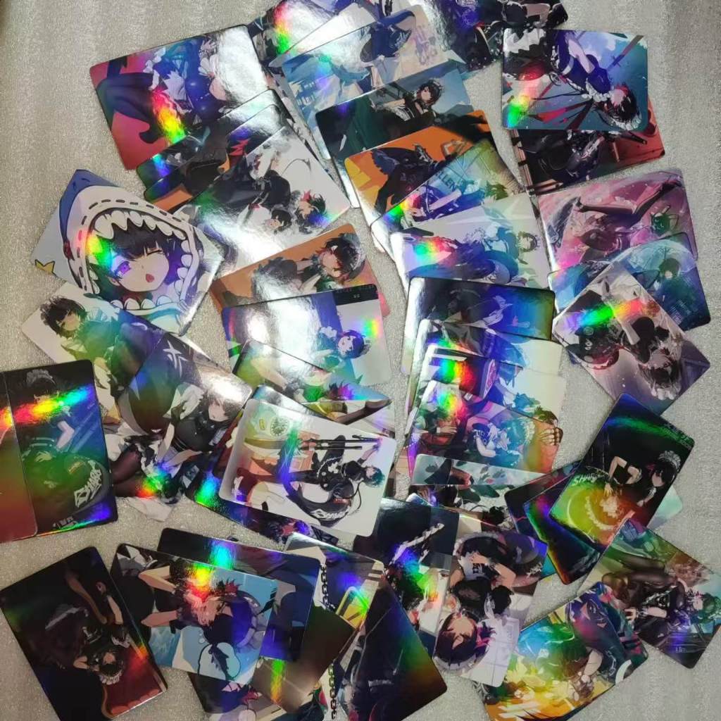 [ในสต็อก] อะนิเมะ55ชิ้น zenless โซนศูนย์ ellen โจเลเซอร์ LOMO บัตร ellen โจสภาพแวดล้อมของบัตรขนาดเล็กในกล่องสามนิ้ว - รูปที่ 2