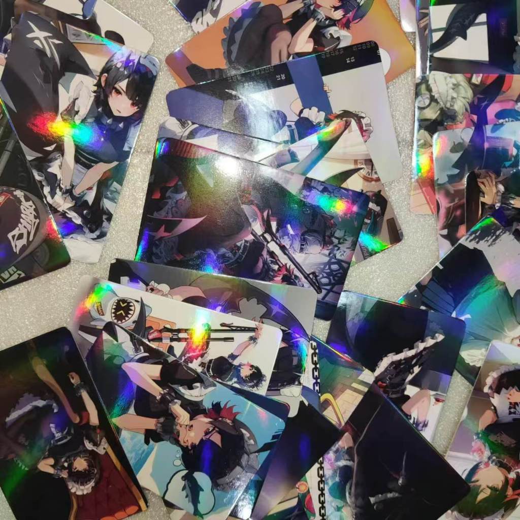 [ในสต็อก] อะนิเมะ55ชิ้น zenless โซนศูนย์ ellen โจเลเซอร์ LOMO บัตร ellen โจสภาพแวดล้อมของบัตรขนาดเล็กในกล่องสามนิ้ว - รูปที่ 6