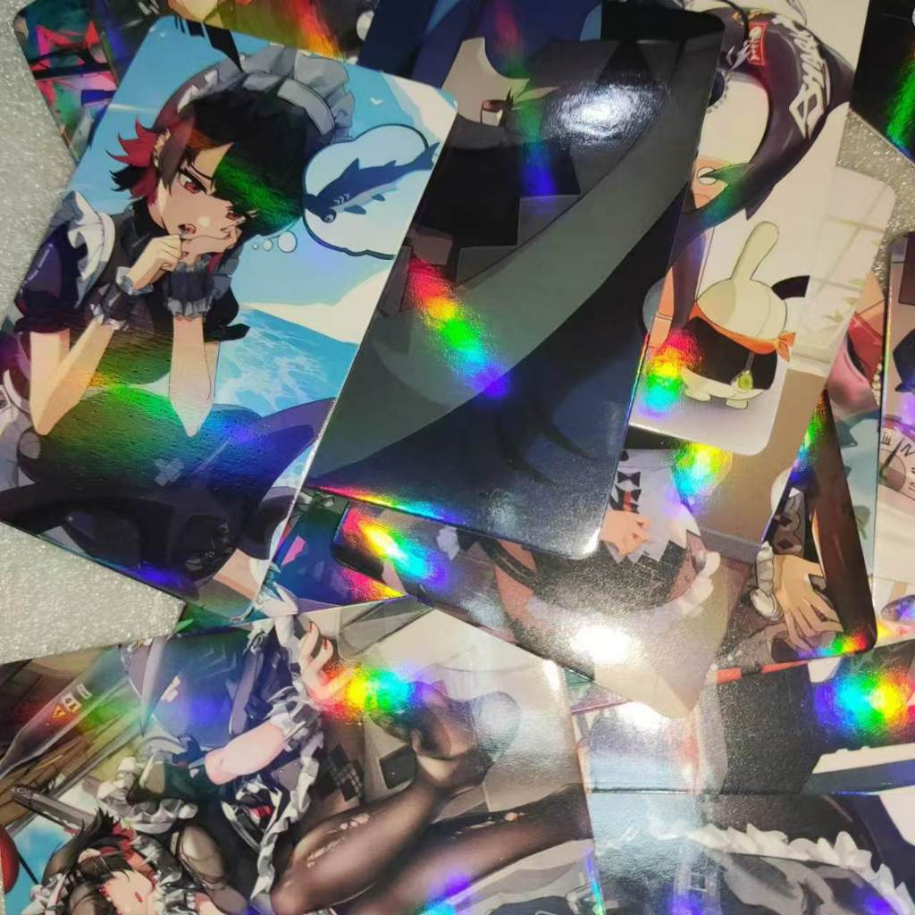 [ในสต็อก] อะนิเมะ55ชิ้น zenless โซนศูนย์ ellen โจเลเซอร์ LOMO บัตร ellen โจสภาพแวดล้อมของบัตรขนาดเล็กในกล่องสามนิ้ว - รูปที่ 5