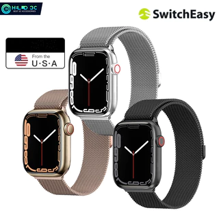 Switcheasy สายนาฬิกาข้อมือ แม่เหล็ก เป็นมิตรกับผิวหนัง สําหรับ apple watch SE2/SE3/7/8/9/10/11/ultra/ 2/ultra 3, 38/40/41/42/44/45/46/49 มม. compatible for apple iwatch ultra loop