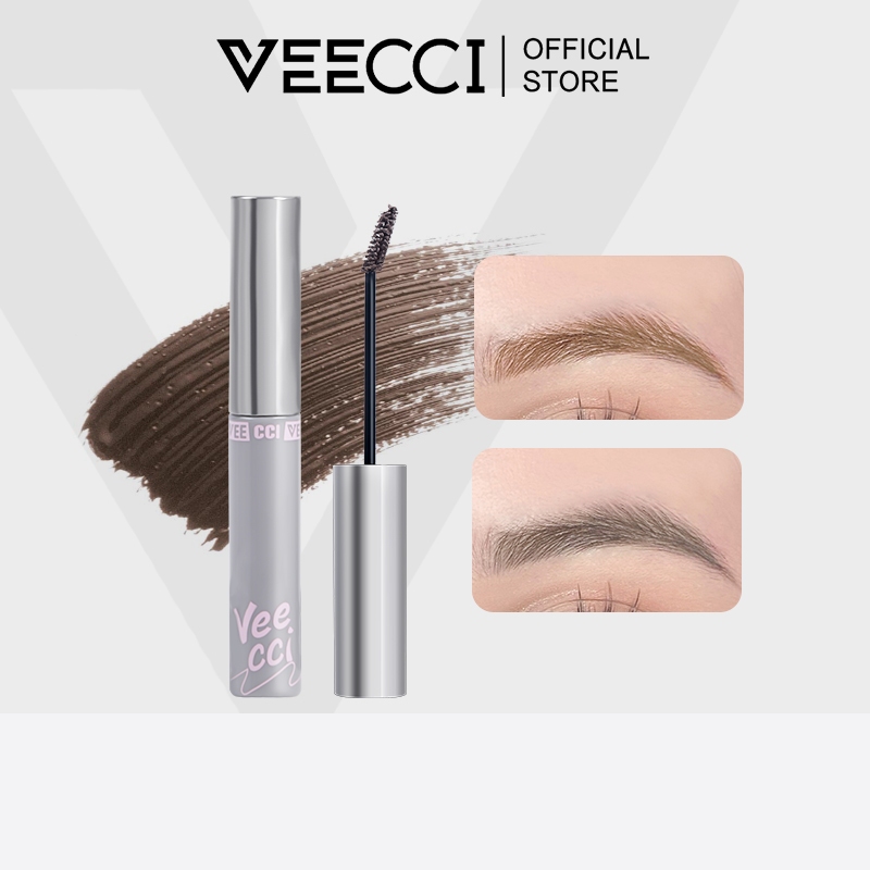 VEECCI ย้อมคิ้ว สามมิติ แห้งเร็ว จะไม่เลอะ ไม่จางหาย ธรรมชาติ กันน้ํา กันเหงื่อ ติดทน3.5g