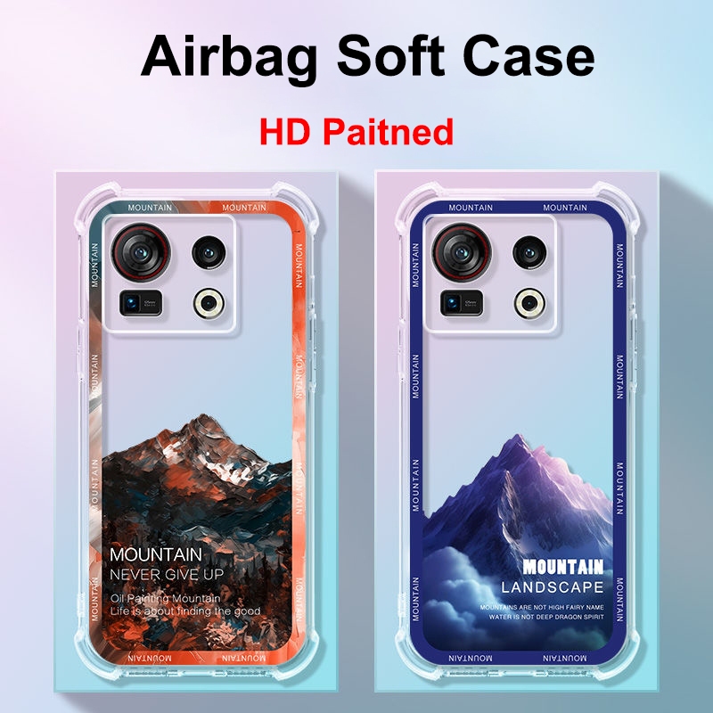 สําหรับ Nubia Z40S Pro เคสโทรศัพท์สําหรับ Nubia Z30 Pro โปร่งใส TPU Anti-fall ซิลิโคนนุ่มสําหรับ Nub