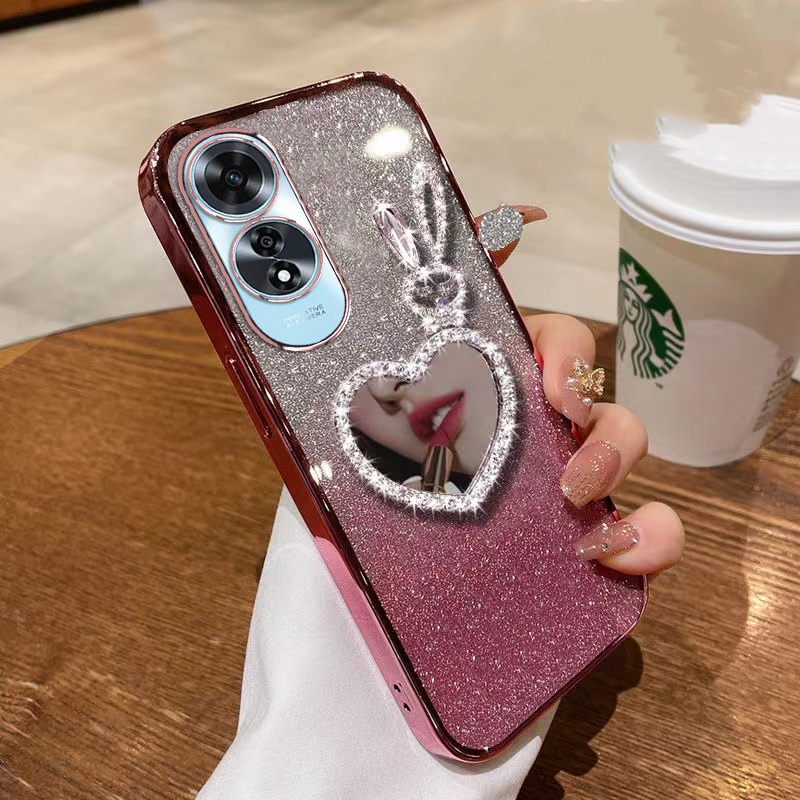 เคส OPPO A6Pro Reno 14F 14Pro A5X A5Pro A3X Reno 13F 2Pro A3Pro A60 Reno 12F 11F A79 5g A38 A18 A58 A78 5g Reno 8T A57 A17K Reno 7Z 8Z พร ้ อมสายคล ้ อง