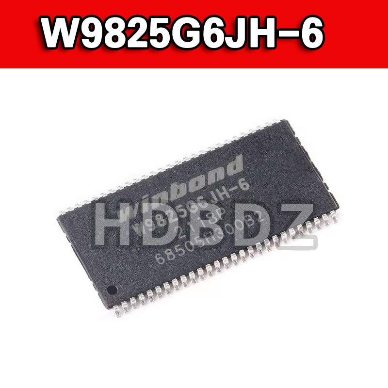1-5PCS W9825G6JH-6 W9825G6KH-6 W9825G6EH-6 TSOP54 W9425G6JH-5 ชิปหน่วยความจํา IC SMD