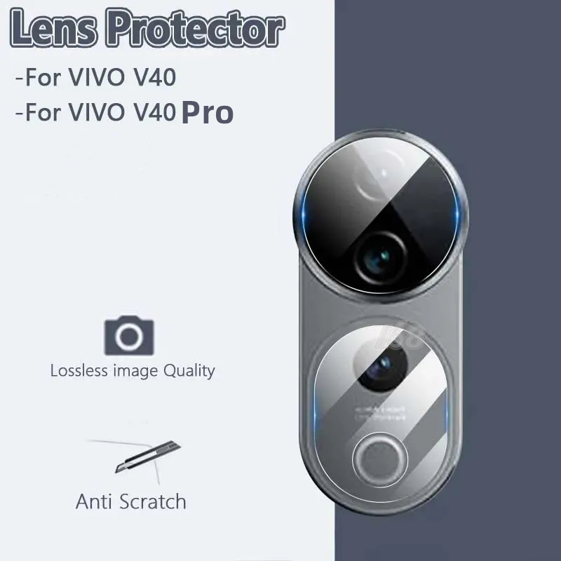 Vivo V27E V29 V27 5G ฟิล์มกันรอยกล้อง Vivo V29E V27 V23 V25E V25 Pro V21 V23E 5G T1X เลนส์กระจกนิรภัยครอบคลุมเต็มรูปแบบป้องกันกล้องด้านหลังกล้องเลนส์Protector