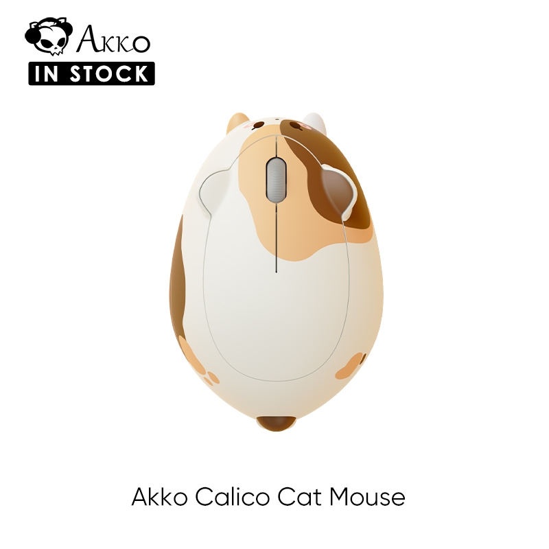Akko Calico Cat เมาส์ไร้สาย 2.4GHz สําหรับคอมพิวเตอร์แล็ปท็อปพีซี