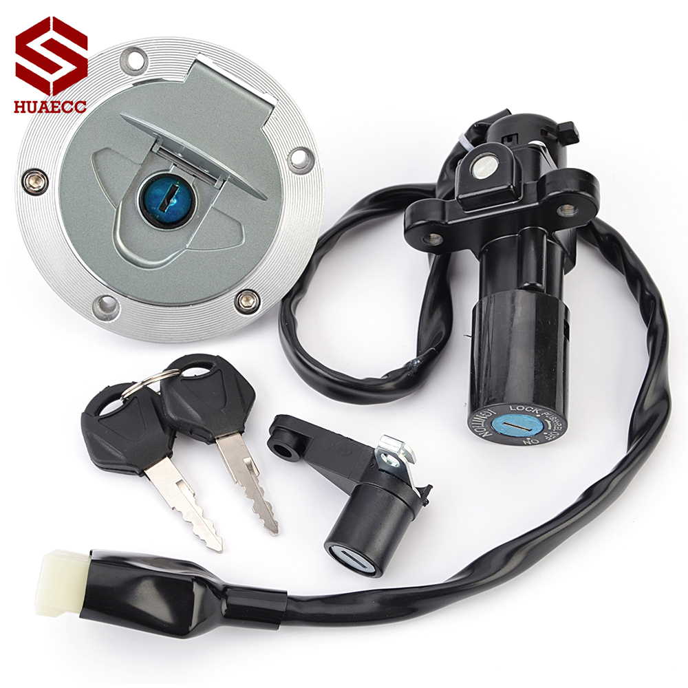 สวิตช์จุดระเบิด การใช้แก๊สชุดล็อคที่นั่งสําหรับ Yamaha YZF R25 R3 2015-2018 1WD-XH250-00 1WD-XH250-0