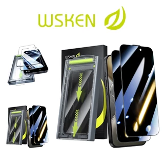 【2Pack】Wsken 3D ฟิล์มกระจกนิรภัย iPhone 17 Promax ฟิล์ม iPhone 17 Pro กระจก ไอโฟน 16 Pro Max / 15 Pro กระจกนิรภัย เต็มจอใส 9H for iPhone 17 16 15 14 13 Pro Max 16 15 14 13 Pro 16E กันกระแทก HD Anti ฟิล์มนิรภัย