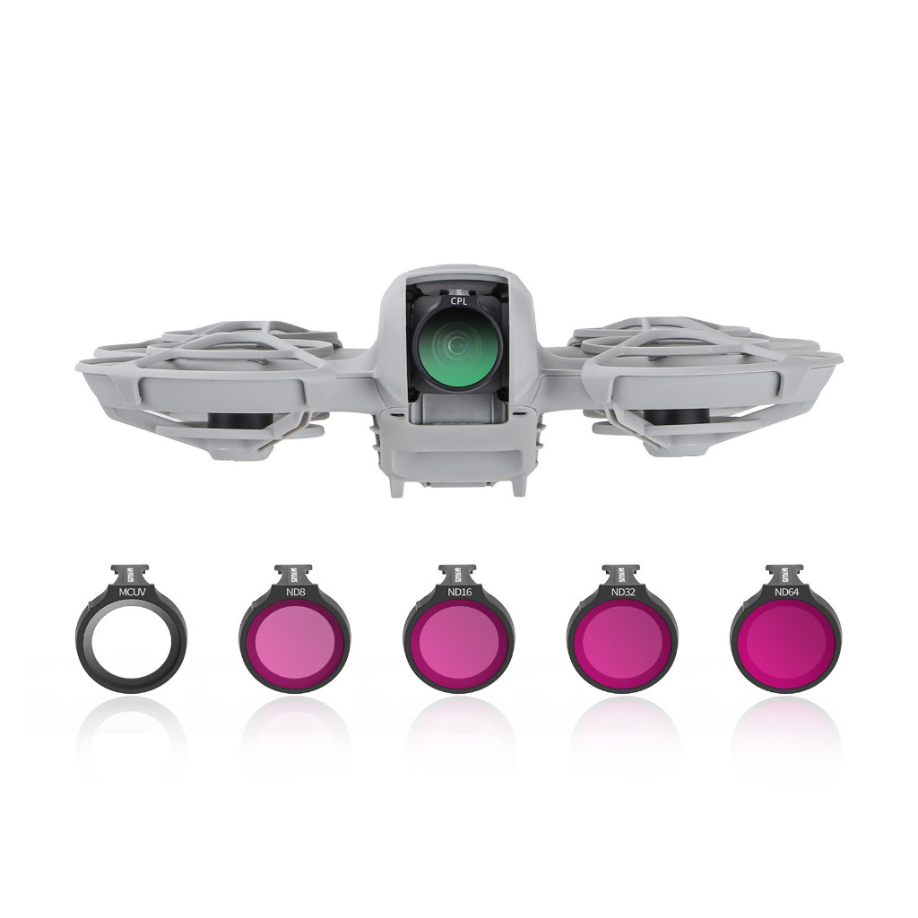 ในสต็อก ตัวกรองเลนส์สําหรับกล้อง DJI Neo CPL ND8 16 32 64 Neutral Density Filter Optical Glass