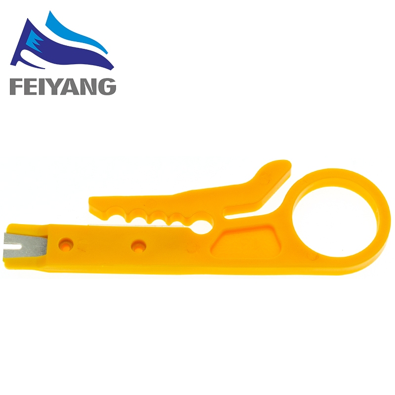 Wire Stripper มีด Crimper คีม Crimping เครื่องมือสายเคเบิลปอกเครื่องตัดลวดเครื่องมือหลายตัดสายกระเป๋า Multitool