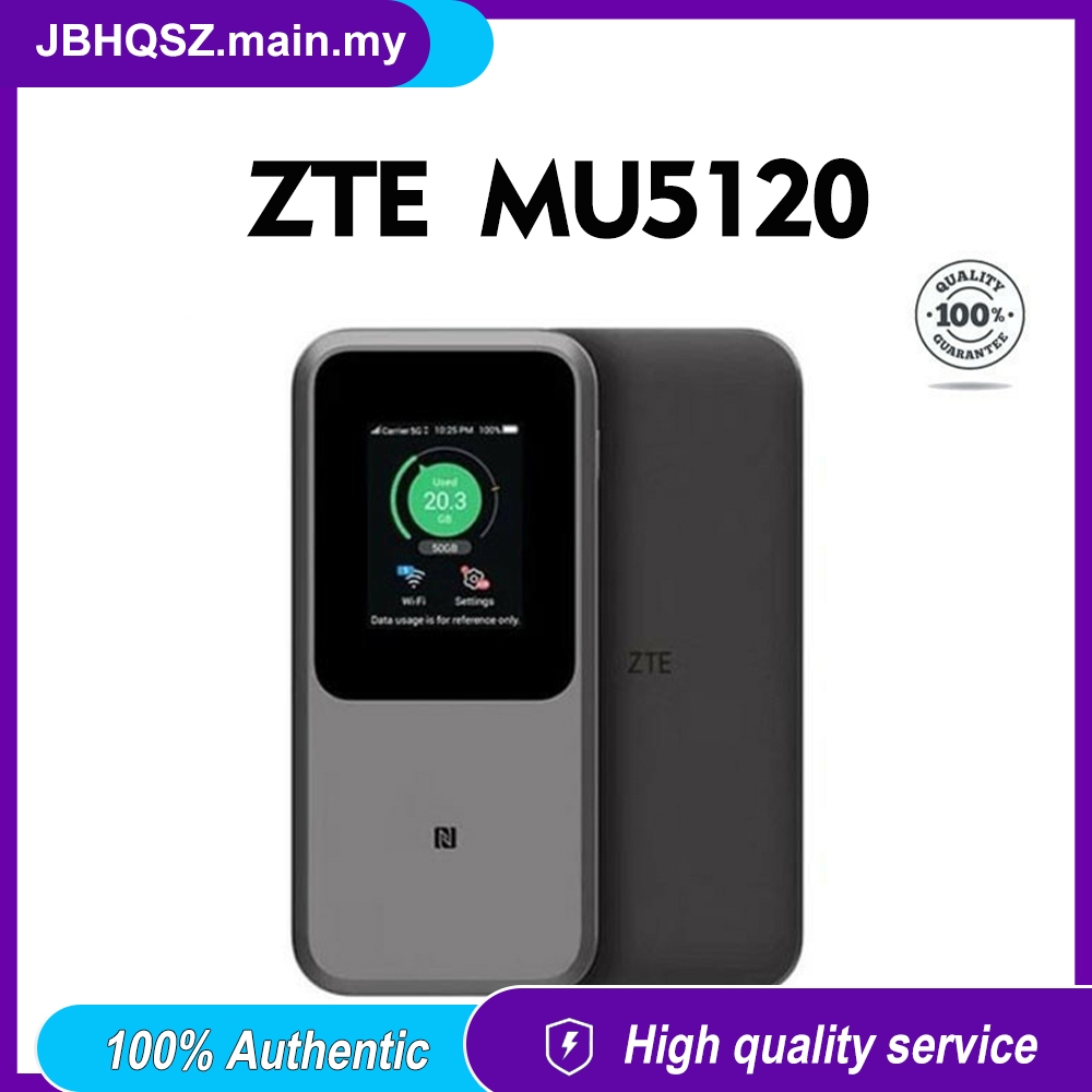 Zte MU5120 5G เราเตอร์พกพา ซิมการ์ด เราเตอร์โมเด็ม เราเตอร์มีแบตเตอรี่ความจุขนาดใหญ่พิเศษ 10000 mAh 
