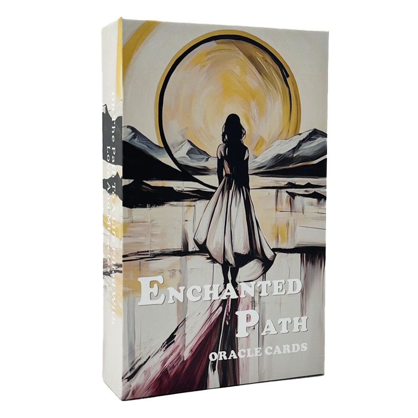 54 ชิ้น Enchanted Path Oracle การ์ด 12X7 ซม. 14+ การ์ดเกมไม่มีคู่มือ