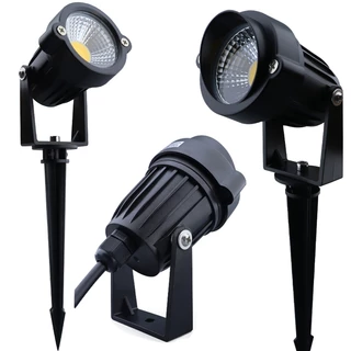 ไฟ Led สวนกลางแจ้ง Led Waterprof โคมไฟสนามหญ้า AC220V110V DC12V 3W 5W ภูมิทัศน์ Spike หลอดไฟ IP65 Led สวนเส้นทางสปอตไลท์