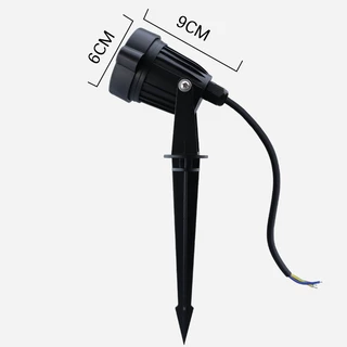ไฟ Led สวนกลางแจ้ง Led Waterprof โคมไฟสนามหญ้า AC220V110V DC12V 3W 5W ภูมิทัศน์ Spike หลอดไฟ IP65 Led สวนเส้นทางสปอตไลท์