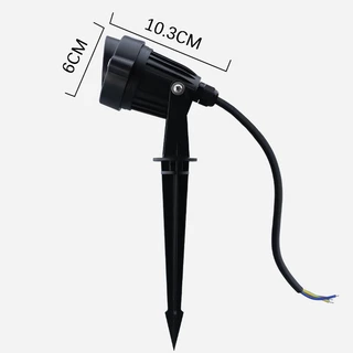ไฟ Led สวนกลางแจ้ง Led Waterprof โคมไฟสนามหญ้า AC220V110V DC12V 3W 5W ภูมิทัศน์ Spike หลอดไฟ IP65 Led สวนเส้นทางสปอตไลท์