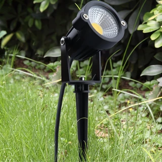 ไฟ Led สวนกลางแจ้ง Led Waterprof โคมไฟสนามหญ้า AC220V110V DC12V 3W 5W ภูมิทัศน์ Spike หลอดไฟ IP65 Led สวนเส้นทางสปอตไลท์