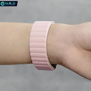 Mageasy สายนาฬิกาข้อมือ ซิลิโคน แม่เหล็ก เป็นมิตรกับผิวหนัง สําหรับ for apple watch SE2/SE3//7/8/9/10/11/ultra/ultra 2/ultra 3, 38/40/41/42/44/45/46/49 มม.