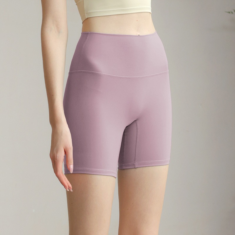 Anninas FITNESS THREE-POINT PANTS กางเกงโยคะ HIGH WAIST HIP LIFT PEACH GYM SHORTS FITNESS PANTS WOMEN