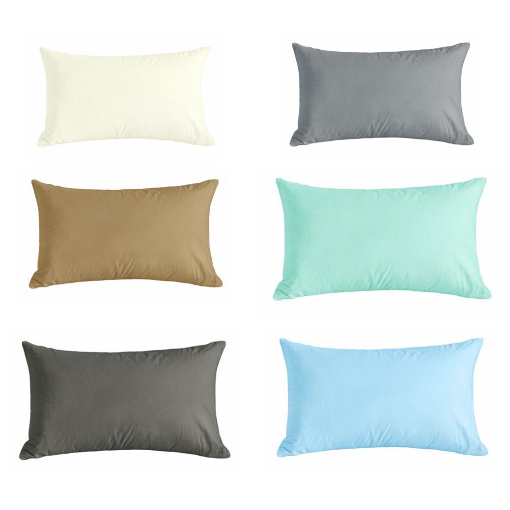 ปลอกหมอนสีเทาสีน้ําเงินสองด้าน สีทึบ 3050.4060.5070.โซฟาสํานักงานทรงสี่เหลี่ยม ปลอกหมอนอิงเอว.ปลอกหมอนข้างซักได้เป็นมิตรกับผิวหนัง