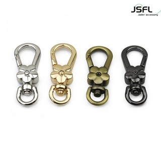 โลหะผสมสังกะสีตะขอพลัมหัวเข็มขัดกระเป๋าตกแต่งการเชื่อมต่อตะข…