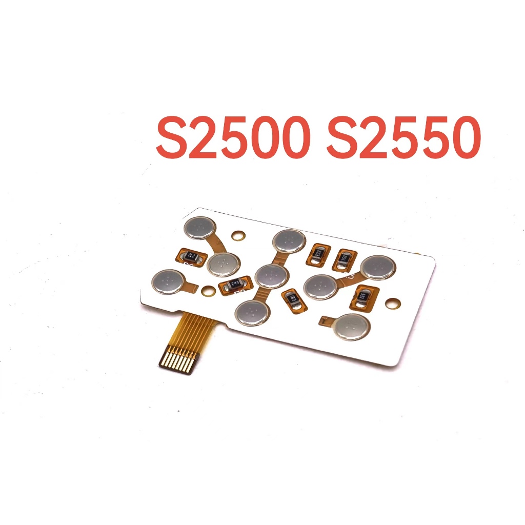 1PCS ใหม่สําหรับ Nikon Coolpix S2500 S3000 S2600 S3600 S620 ปุ่มกดปุ่ม Flex Cable Board กล้องดิจิตอลซ่อม Part