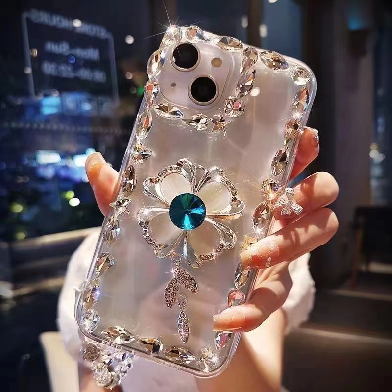 แฟชั่นหรูหราbling Rhinestoneเคสโทรศัพท์Vivo V40 Pro 5G V30 V29 V29e V27e V27 V25 V25e V23 V23e V21 V21E V20 ปลอกคริสตัลเพชรHandmadeฝาครอบ