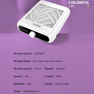 LUGX(LG622sรุ่นชาร์จไฟได้ )(LG622รุ่นเสียบปลั๊ก) ✅ ของเเท้100% ✅ เครื่องดูดฝุ่นเล็บ เครื่องดูดฝุ่นไร้สาย มีเเบตเตอรี่ ดูดเเรง เเต่เสียงเบา เสียงเบา แต่แรงดูดแรง