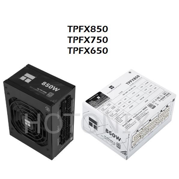 Thermalright modular SFX PSU 850W/750W/650W/550W TPFX850/TPFX750/TPFX650 PLATINUM แหล่งจ่ายไฟสําหรับ