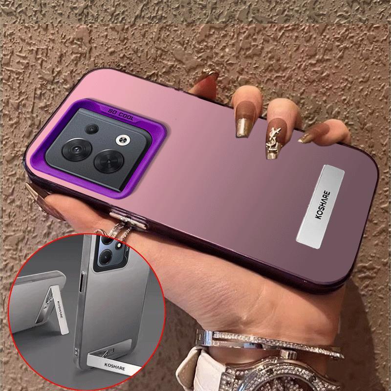 เคส Case สำหรับ OPPO Reno 8 5g Reno 10 Pro 5g โทรศัพท์ปลอกฮาร์ด Case TPU ป้องกันเรียบกันกระแทกปกการออกแบบใหม่ความงามกับผู้ถือหรูหรา CYCBZJ02