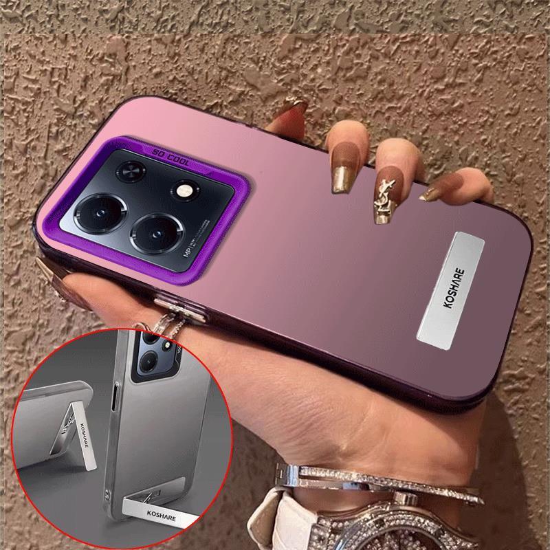 เคส Case สำหรับ infinix Note 30 5g infinix Note 30 Pro 4gโทรศัพท์ปลอกฮาร์ด Case TPU ป้องกันเรียบกันกระแทกปกการออกแบบใหม่ความงามกับผู้ถือหรูหรา cycbzj02