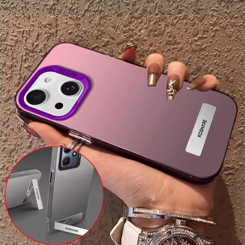 เคส Case สำหรับ iPhone 14 PRO MAX iPhone 14 plus iPhone 14 iPhone 15 PRO MAX โทรศัพท์ปลอกฮาร์ด Case TPU ป้องกันเรียบกันกระแทกปกการออกแบบใหม่ความงามกับผู้ถือหรูหรา cycbzj02