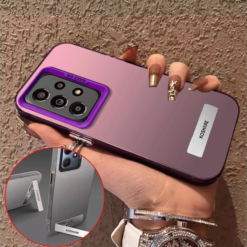 เคส Case สำหรับ Samsung A33 5g Samsung A53 5g Samsung A73 5g โทรศัพท์ปลอกฮาร์ด Case TPU ป้องกันเรียบกันกระแทกปกการออกแบบใหม่ความงามกับผู้ถือ cycbzj02หรูหรา