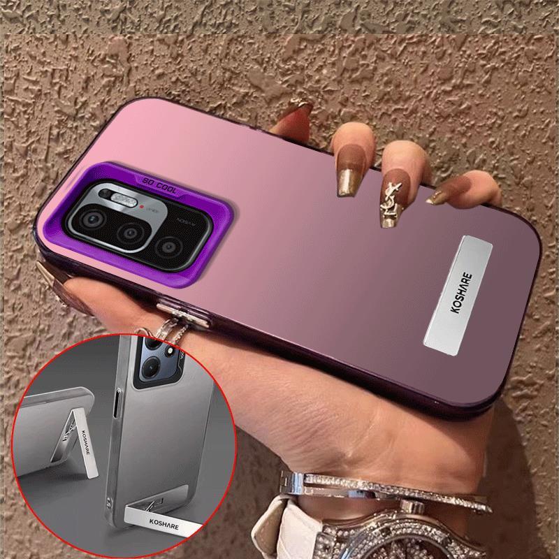 เคส Case สำหรับ redmi Note 10 5g Xiaomi poco M3 Pro 5g โทรศัพท์ปลอกฮาร์ด Case TPU ป้องกันเรียบกันกระแทกปกการออกแบบใหม่ความงามกับผู้ถือหรูหรา cycbzj02