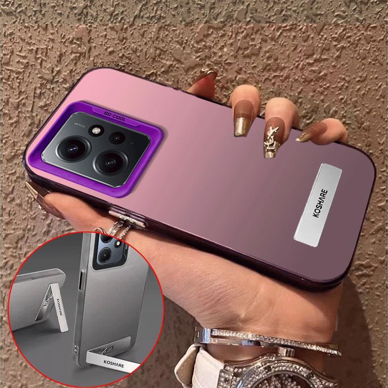 เคส Case สำหรับ redmi Note 12 4g redmi Note 12 Pro 5g 2023 โทรศัพท์ปลอกฮาร์ด Case TPU ป้องกันเรียบกันกระแทกปกการออกแบบใหม่ความงามกับผู้ถือหรูหรา cycbzj02
