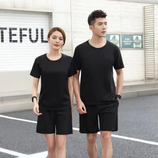 เสื้อยืดแห้งเร็ว, Unisex, ชุดกีฬา, ระบายอากาศได้, เสื้อวิ่ง, สบาย, พลัสไซส์, คอกลม