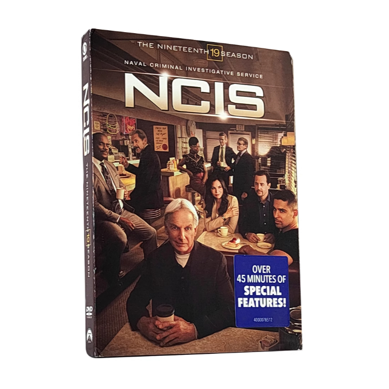 พร้อมสต็อก DVD ต้นฉบับละครอเมริกัน Navy Crime Investigation Office NCIS ซีซั่น 19 5DVD คําบรรยายการอ