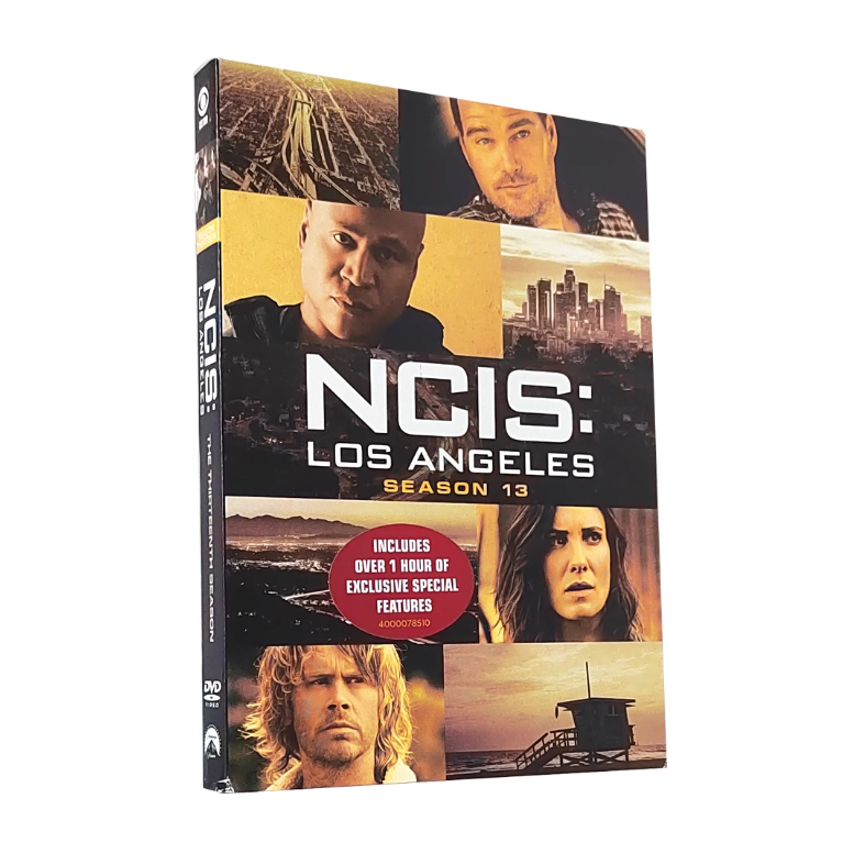 พร้อมสต็อก DVD ต้นฉบับละครอเมริกัน Navy Crime Investigation Office Los Angeles NCIS 13 Seasons 5DVD 