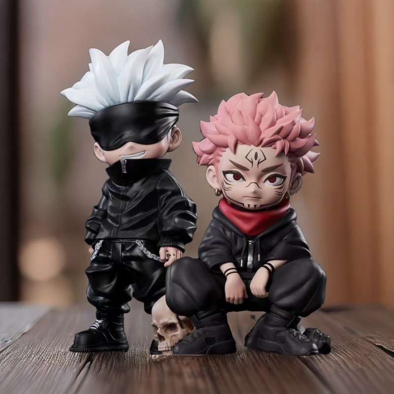 3 สไตล์ Jujutsu Kaisen อะนิเมะรูป Satoru Gojo Action Figure Lord Of The Curse Sukuna ตุ๊กตา PVC ตุ๊กตาของเล่นคอลเลกชัน