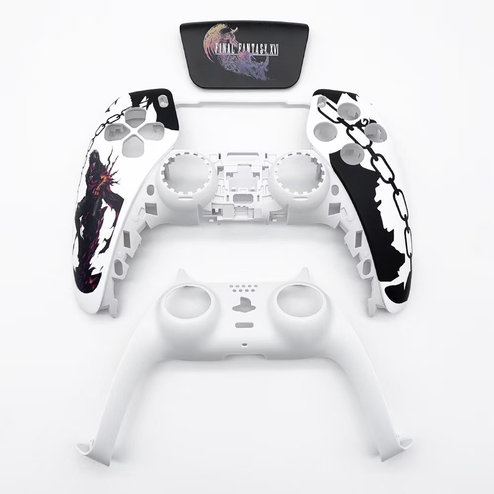 Limited God of War สําหรับ PS5 Controller Shell Touchpad Gamepad Cover เปลี่ยนแผ่นด้านหน้าด้านหลัง Handle Case สําหรับ BDM-020