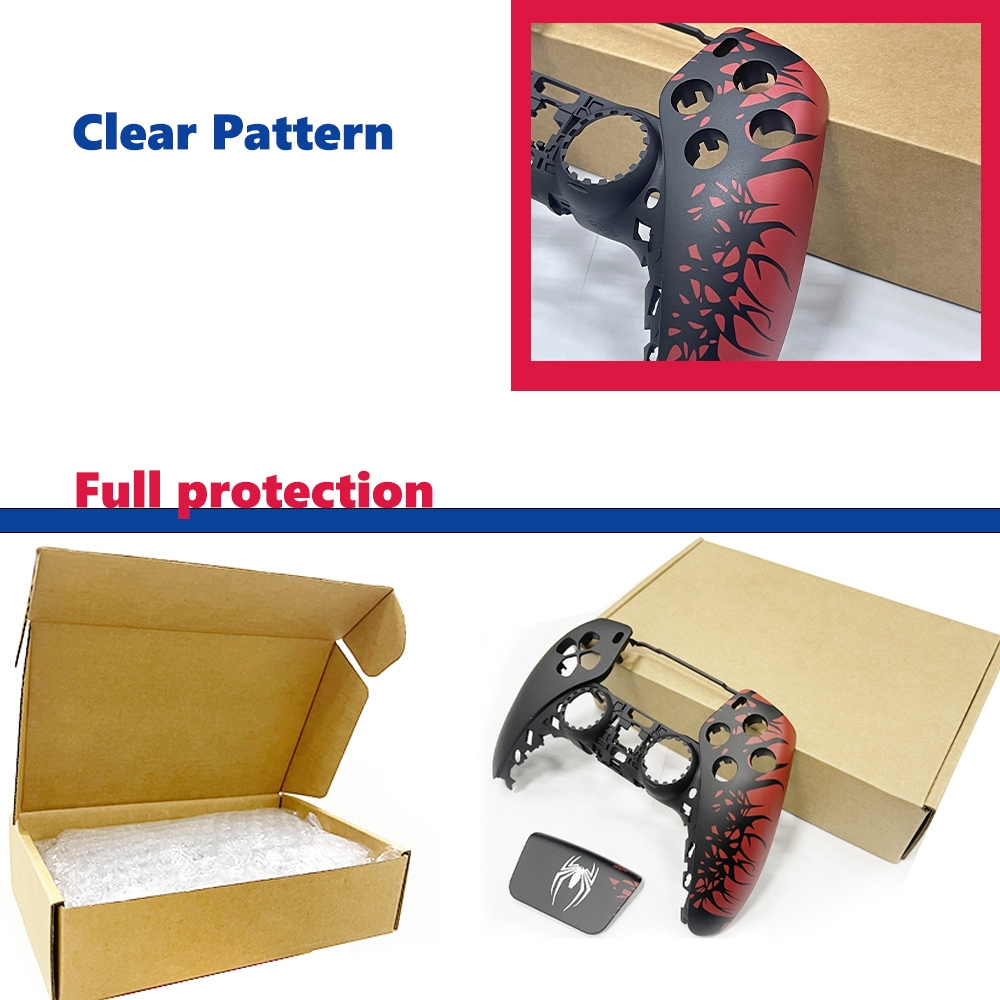 Limited God of War สําหรับ PS5 Controller Shell Touchpad Gamepad Cover เปลี่ยนแผ่นด้านหน้าด้านหลัง Handle Case สําหรับ BDM-020