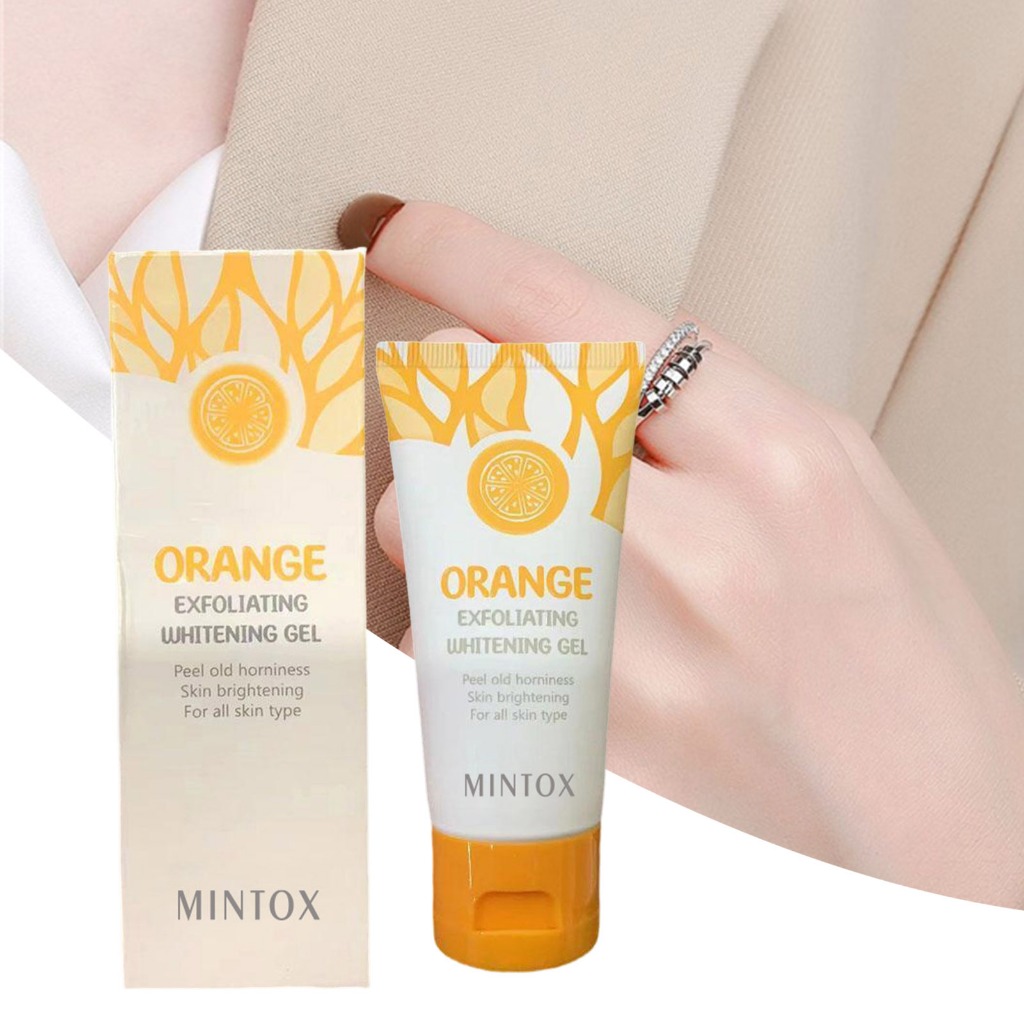 แท้100% GMEELAN Orange Exfoliating Whitening Gel ขจัดผิวที่ตายแล้ว ผิวกระจ่างใส ลบสิวหัวดำและสิว เจล