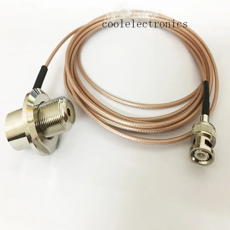 1 PC RG316 SO239 UHF หญิงมุมขวา BNC ชาย RG-316 สําหรับรถยนต์วิทยุเสาอากาศ 50ohm 1/2/3/5/10/15/20 M