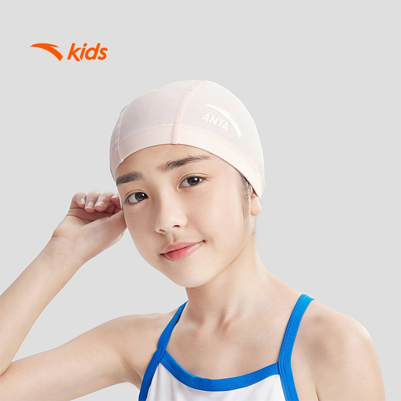 ANTA หมวกว่ายน้ําผู้ใหญ่เด็กนักเรียนการฝึกอบรมเด็กใหญ่ 7-14 ปี A3824532722