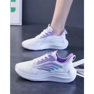 รองเท้าผ้าใบแฟชั่น รองเท้า นุ่มเบา ใส่สบาย เหมาะสำหรับคุณผู้หญิง