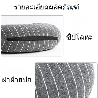 2 ใน 1 หมอนรองคออเนกประสงค์ที่เปลี่ยนรูปได้ หมอนเดินทางการบินรูปตัวยู หมอนงีบคอ รูปตัวยู