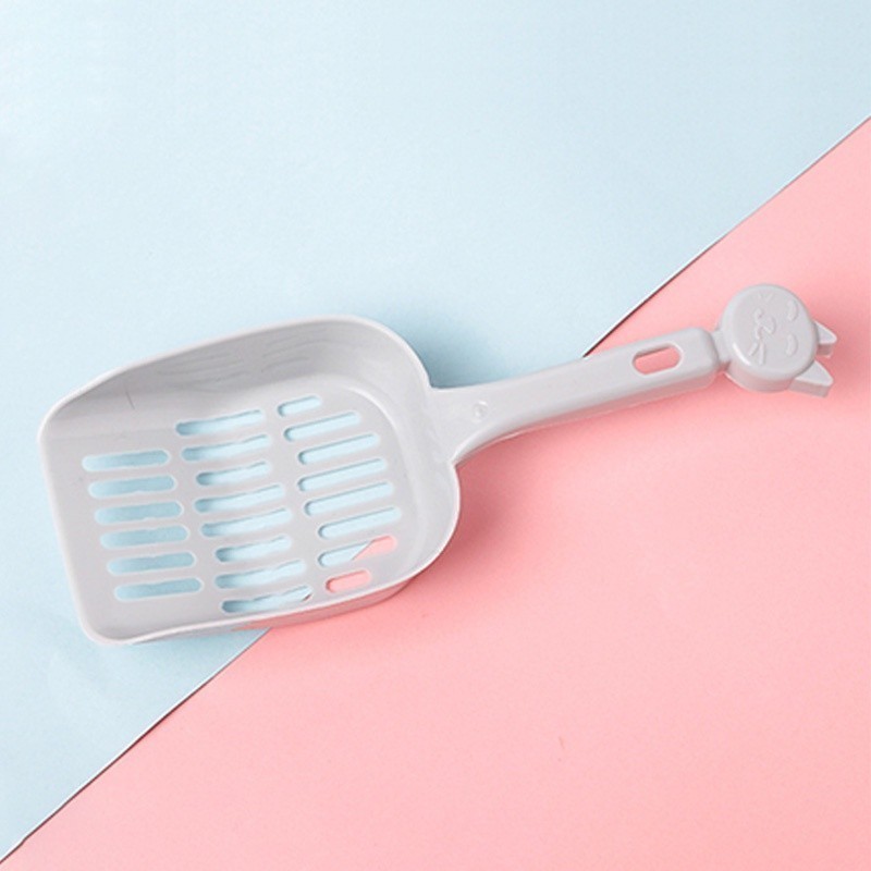 FOLOPETS พลั่วทำความสะอาดแมว พลั่วขยะทราย พลั่วขยะแมว