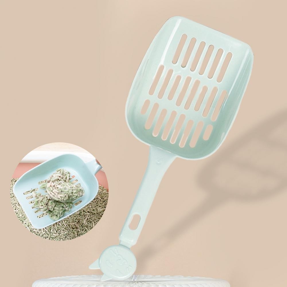 FOLOPETS พลั่วทำความสะอาดแมว พลั่วขยะทราย พลั่วขยะแมว