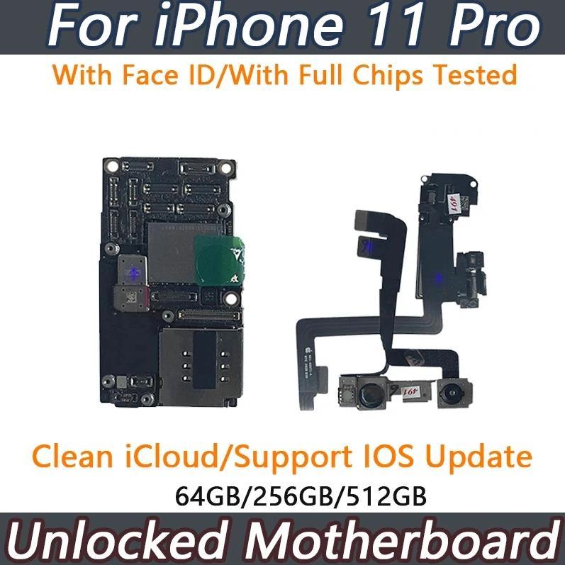 เมนบอร์ด Clean iCloud สําหรับ iPhone 11 Pro เมนบอร์ดทํางานเต็มรูปแบบรองรับ iOS Update Logic board แผ